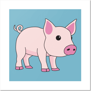 Pig Posters and Art